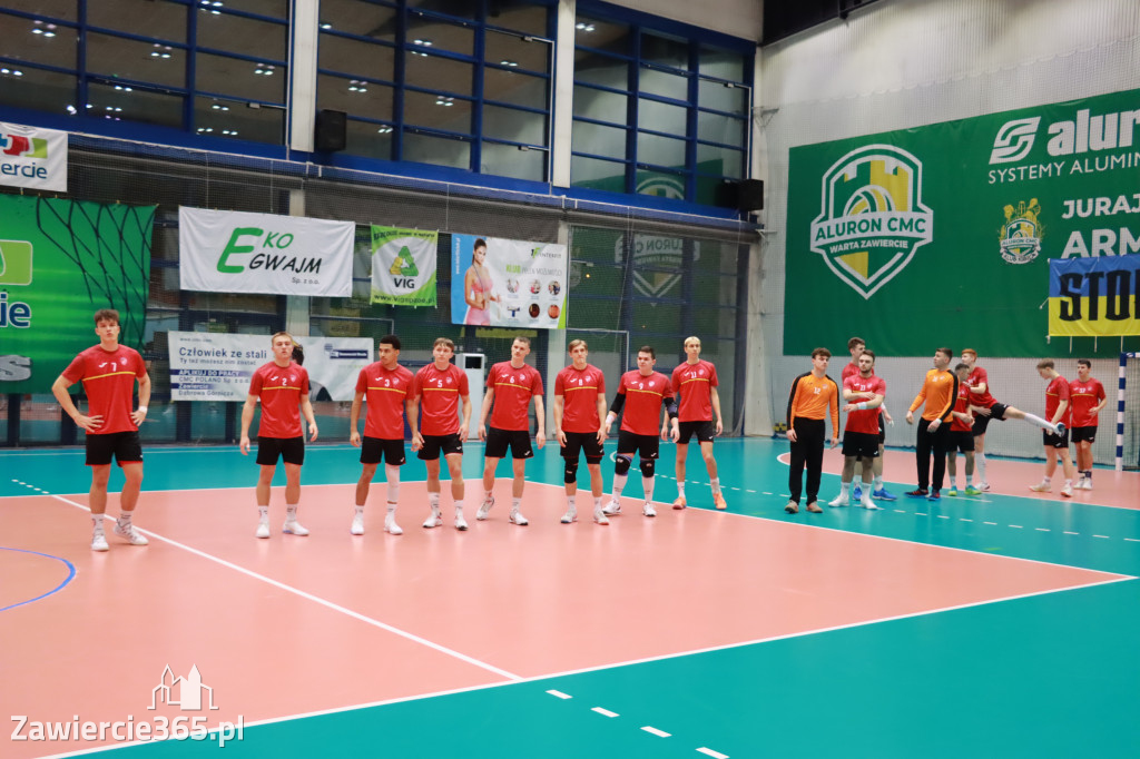 KS Viret CMC Zawiercie - SMS ZPRP I Kielce  26-34