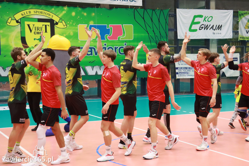 KS Viret CMC Zawiercie - SMS ZPRP I Kielce  26-34