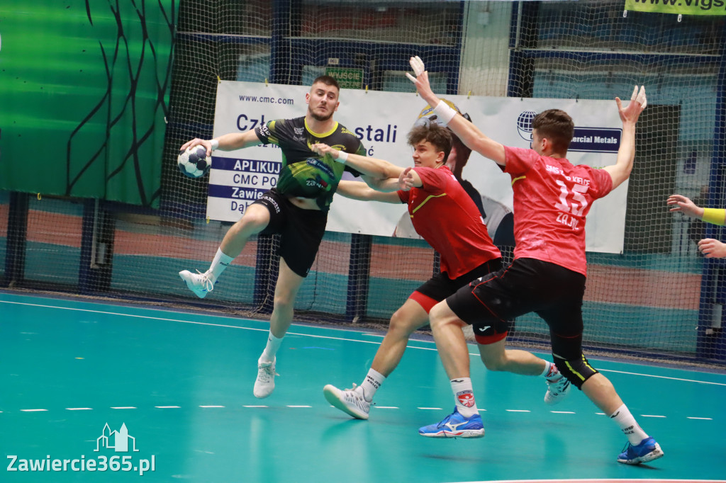 KS Viret CMC Zawiercie - SMS ZPRP I Kielce  26-34