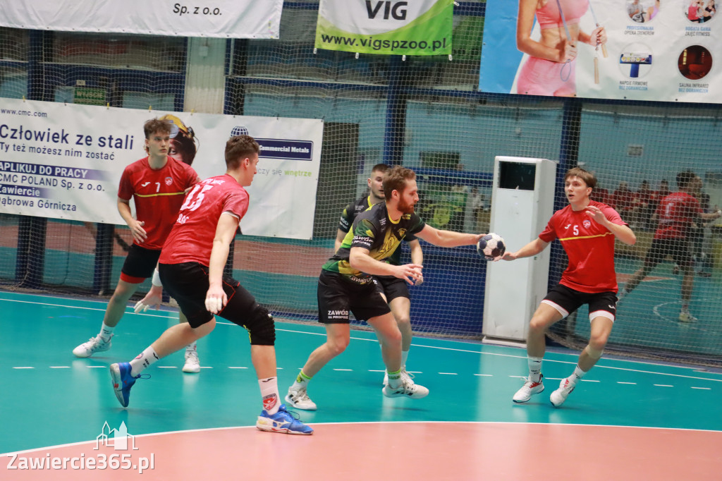 KS Viret CMC Zawiercie - SMS ZPRP I Kielce  26-34