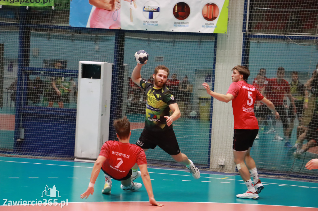 KS Viret CMC Zawiercie - SMS ZPRP I Kielce  26-34