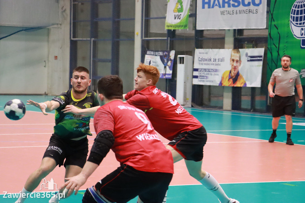 KS Viret CMC Zawiercie - SMS ZPRP I Kielce  26-34