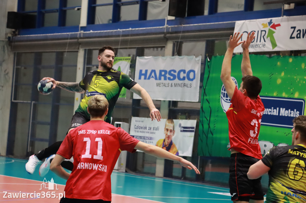 KS Viret CMC Zawiercie - SMS ZPRP I Kielce  26-34