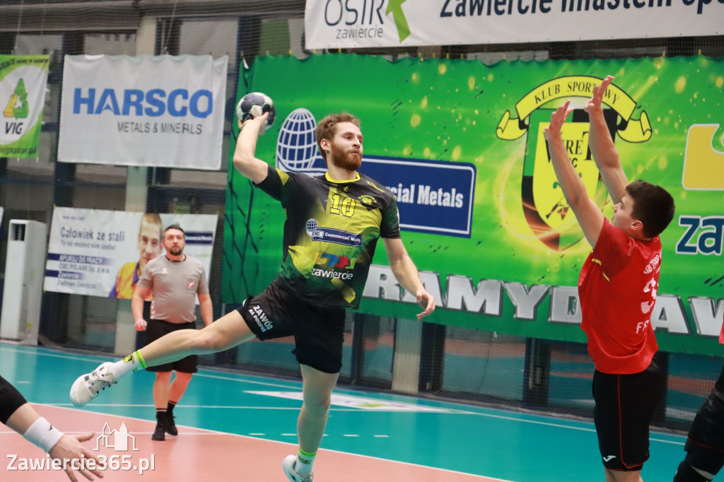 KS Viret CMC Zawiercie - SMS ZPRP I Kielce  26-34