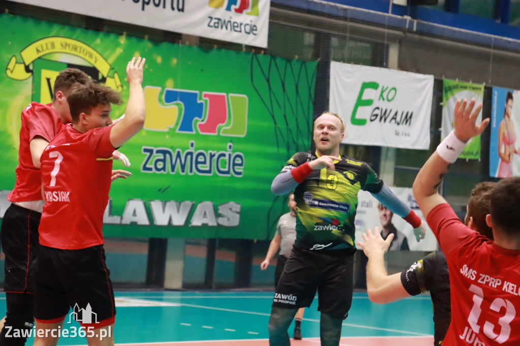KS Viret CMC Zawiercie - SMS ZPRP I Kielce  26-34