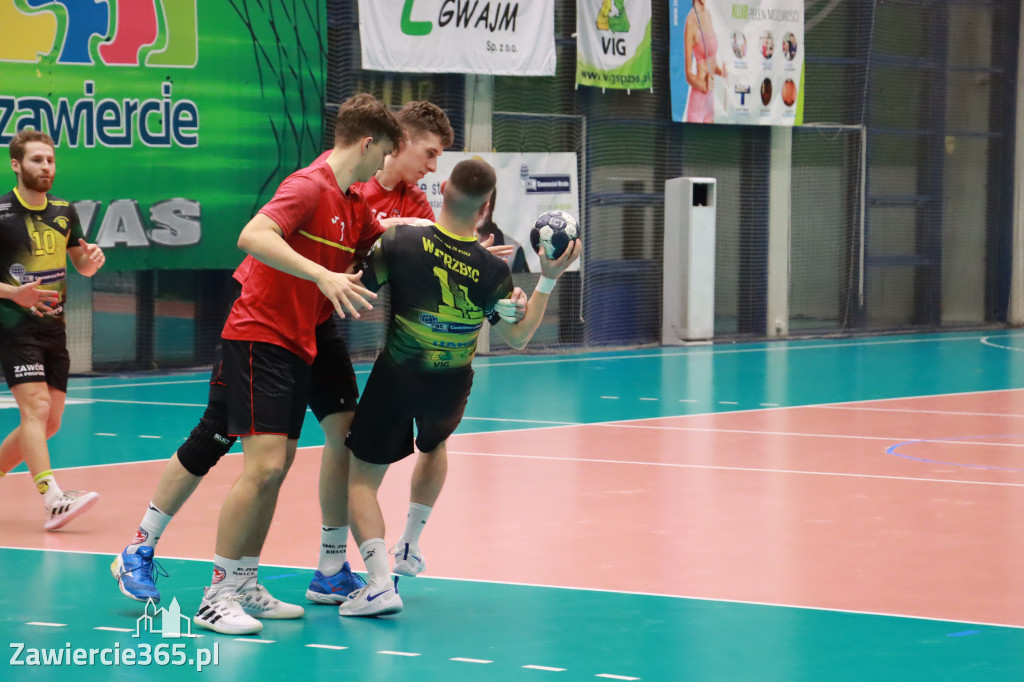 KS Viret CMC Zawiercie - SMS ZPRP I Kielce  26-34