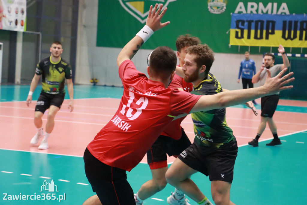 KS Viret CMC Zawiercie - SMS ZPRP I Kielce  26-34