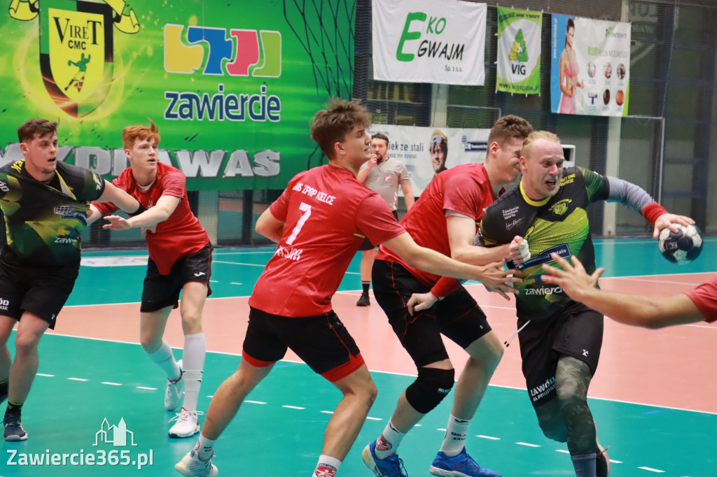 KS Viret CMC Zawiercie - SMS ZPRP I Kielce  26-34