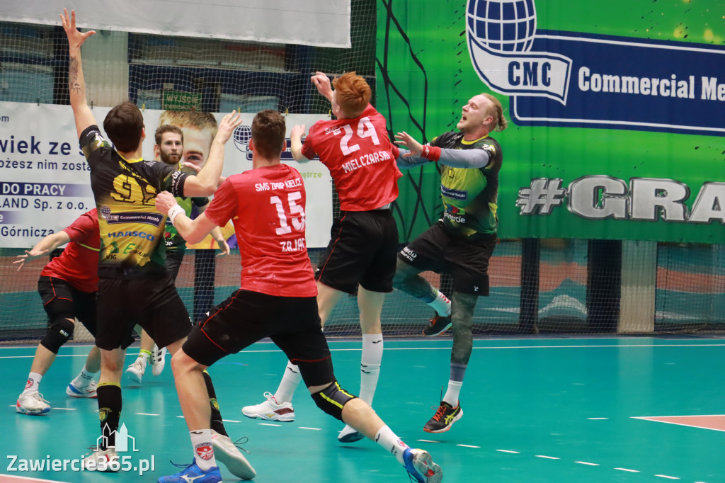 KS Viret CMC Zawiercie - SMS ZPRP I Kielce  26-34