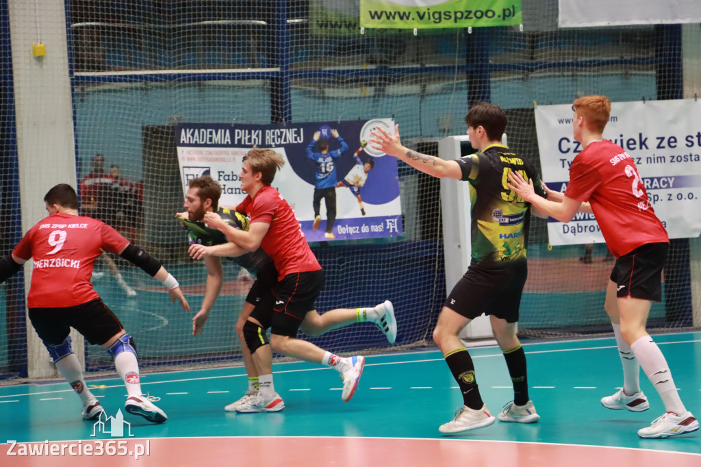 KS Viret CMC Zawiercie - SMS ZPRP I Kielce  26-34