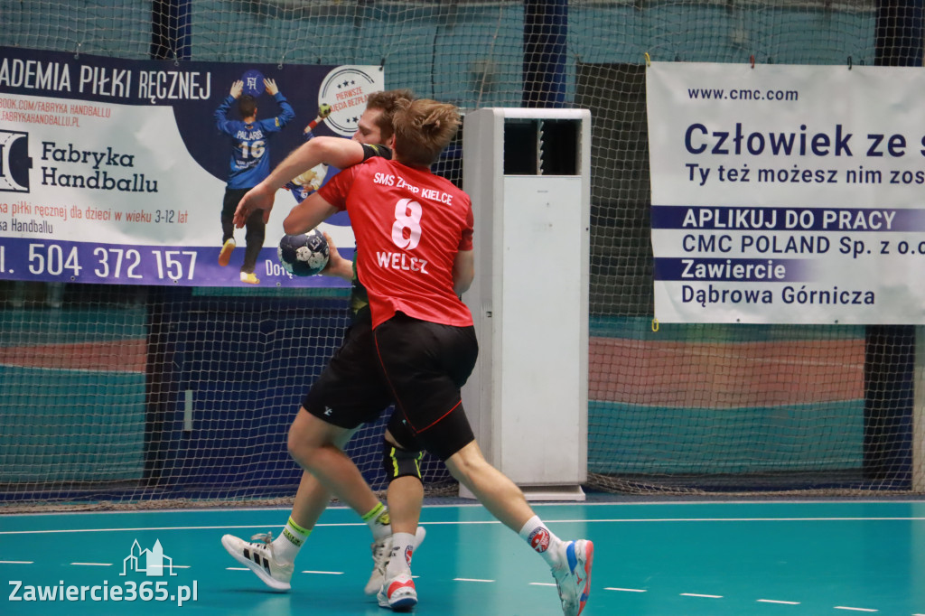 KS Viret CMC Zawiercie - SMS ZPRP I Kielce  26-34