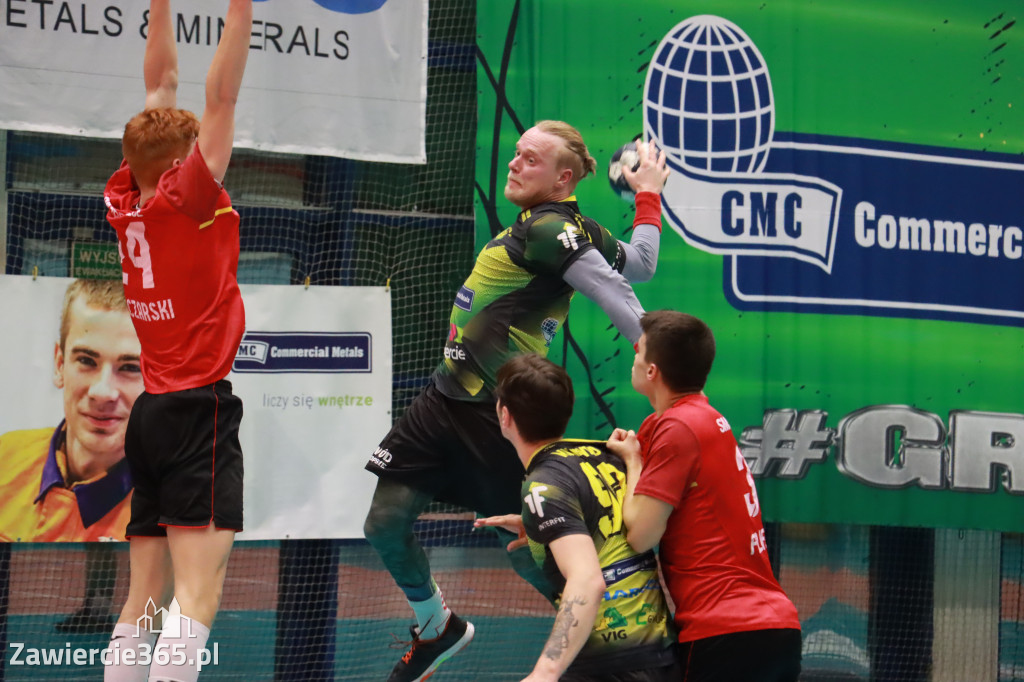 KS Viret CMC Zawiercie - SMS ZPRP I Kielce  26-34