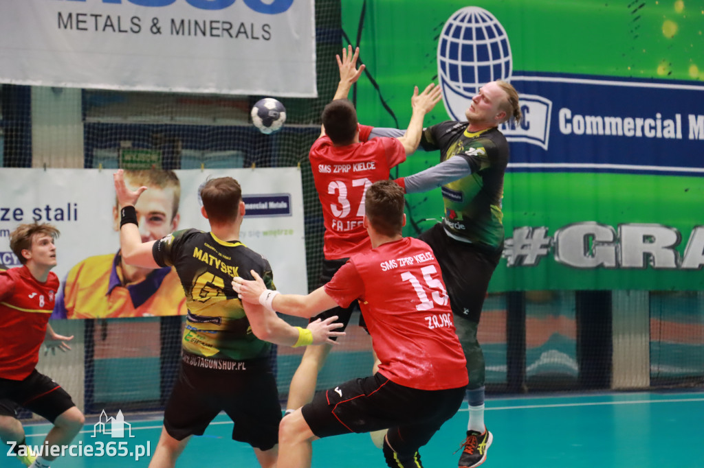 KS Viret CMC Zawiercie - SMS ZPRP I Kielce  26-34