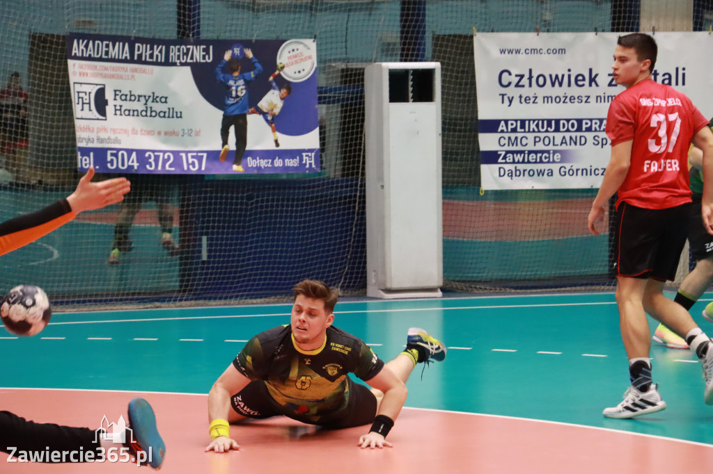 KS Viret CMC Zawiercie - SMS ZPRP I Kielce  26-34