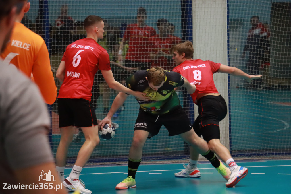 KS Viret CMC Zawiercie - SMS ZPRP I Kielce  26-34