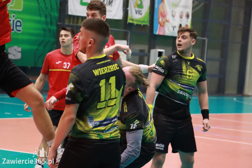 KS Viret CMC Zawiercie - SMS ZPRP I Kielce  26-34