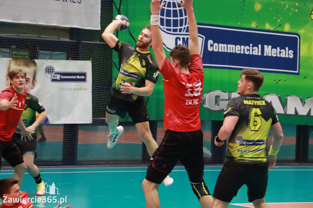 KS Viret CMC Zawiercie - SMS ZPRP I Kielce  26-34