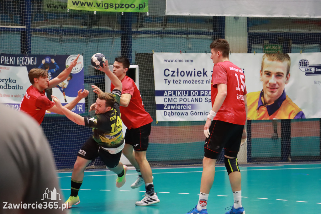 KS Viret CMC Zawiercie - SMS ZPRP I Kielce  26-34