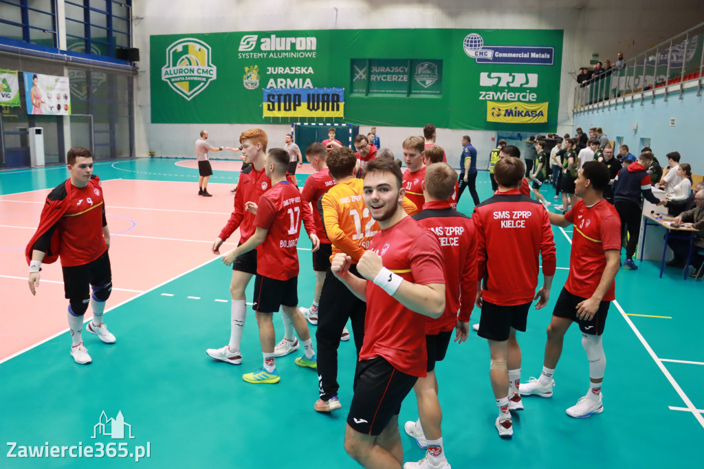 KS Viret CMC Zawiercie - SMS ZPRP I Kielce  26-34