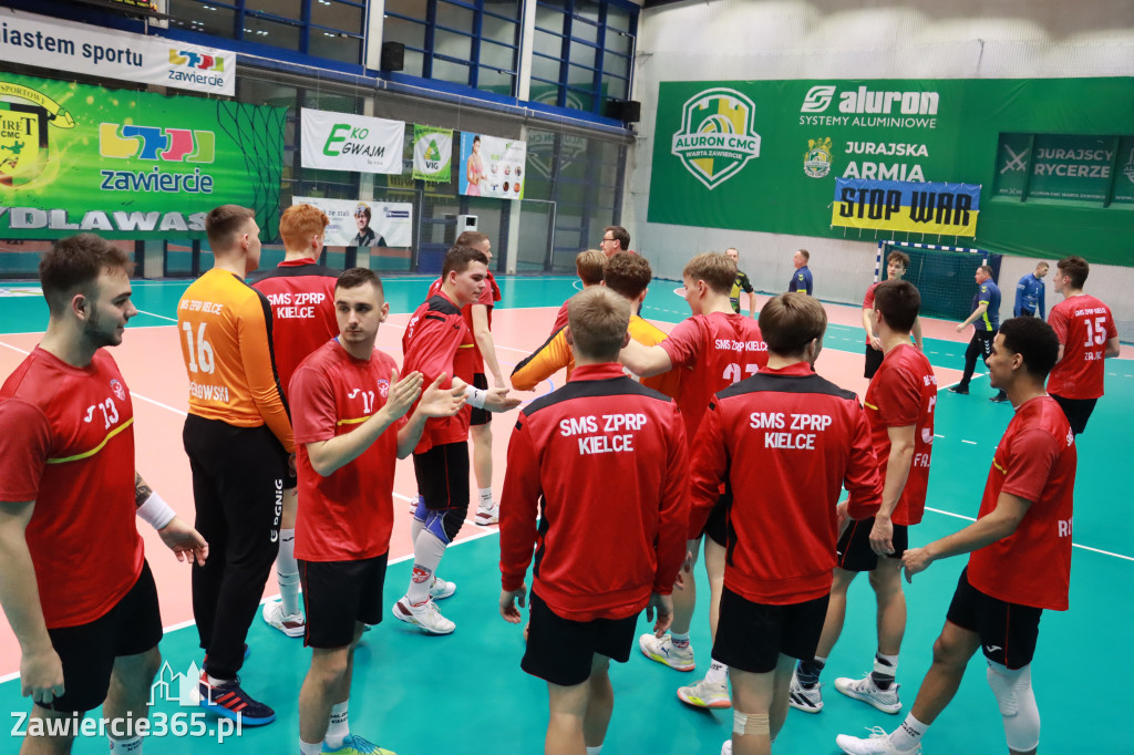 KS Viret CMC Zawiercie - SMS ZPRP I Kielce  26-34