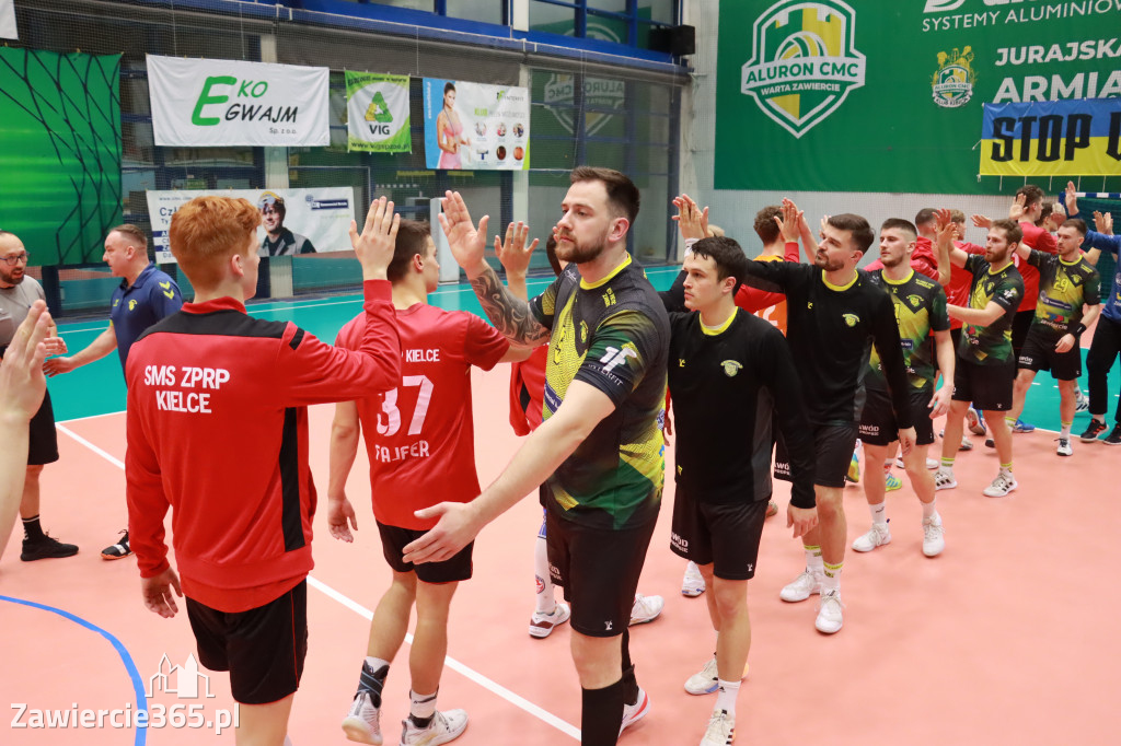 KS Viret CMC Zawiercie - SMS ZPRP I Kielce  26-34