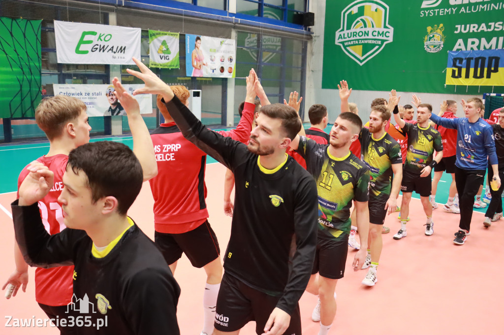 KS Viret CMC Zawiercie - SMS ZPRP I Kielce  26-34