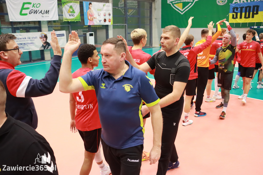 KS Viret CMC Zawiercie - SMS ZPRP I Kielce  26-34