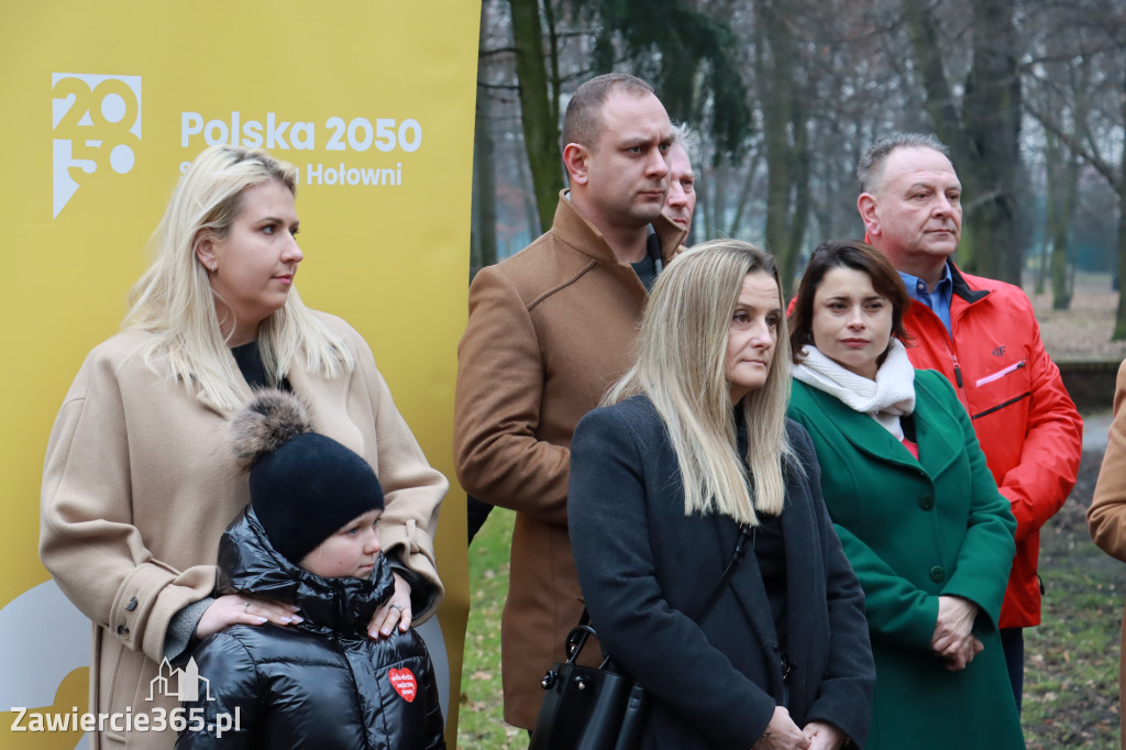 Fotrelacja - Konferencja partii Polska 2050 w Zawierciu