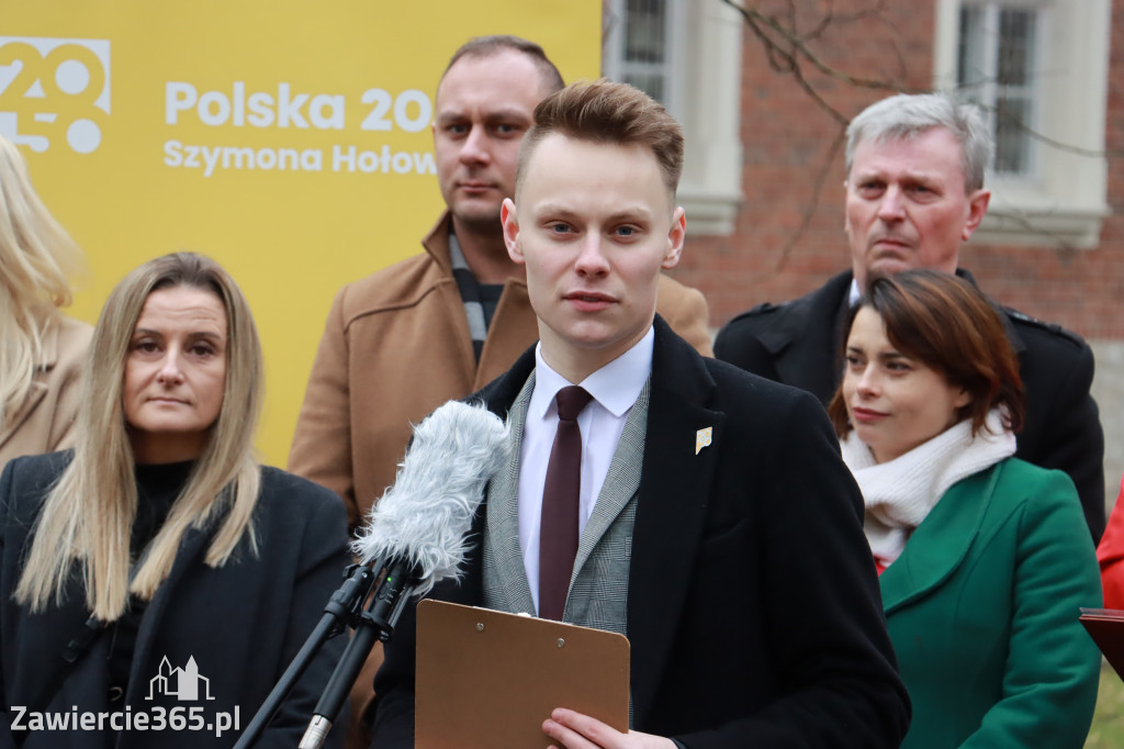 Fotrelacja - Konferencja partii Polska 2050 w Zawierciu