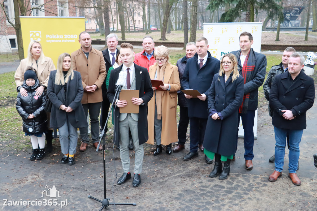 Fotrelacja - Konferencja partii Polska 2050 w Zawierciu