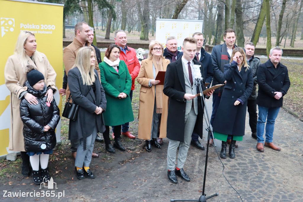 Fotrelacja - Konferencja partii Polska 2050 w Zawierciu
