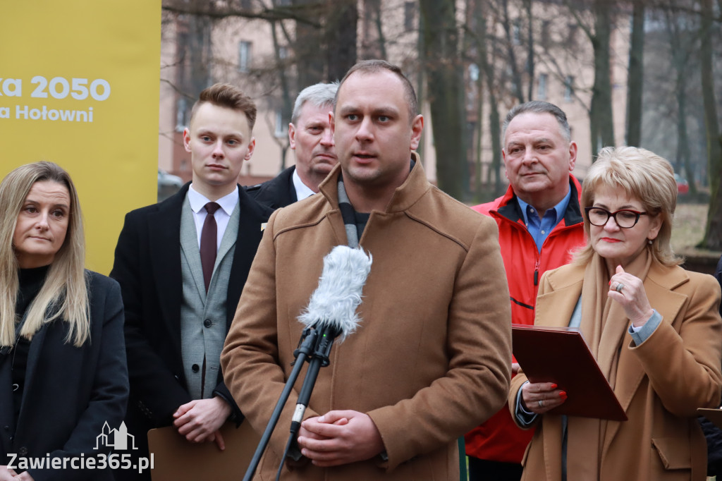 Fotrelacja - Konferencja partii Polska 2050 w Zawierciu