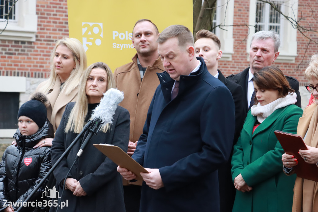 Fotrelacja - Konferencja partii Polska 2050 w Zawierciu