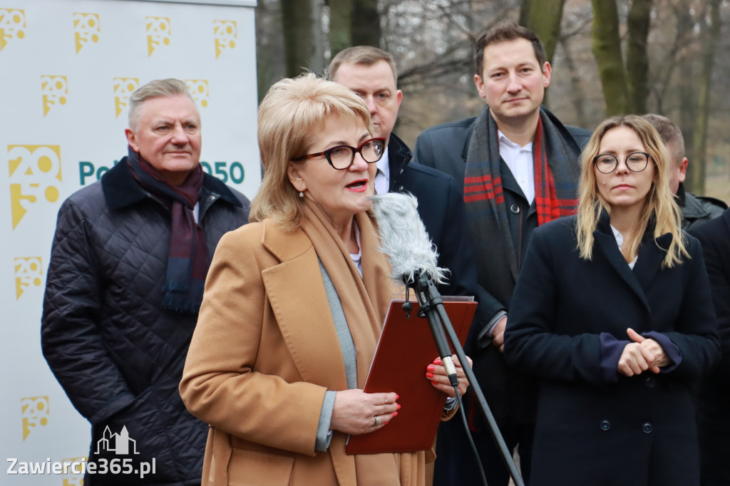 Fotrelacja - Konferencja partii Polska 2050 w Zawierciu