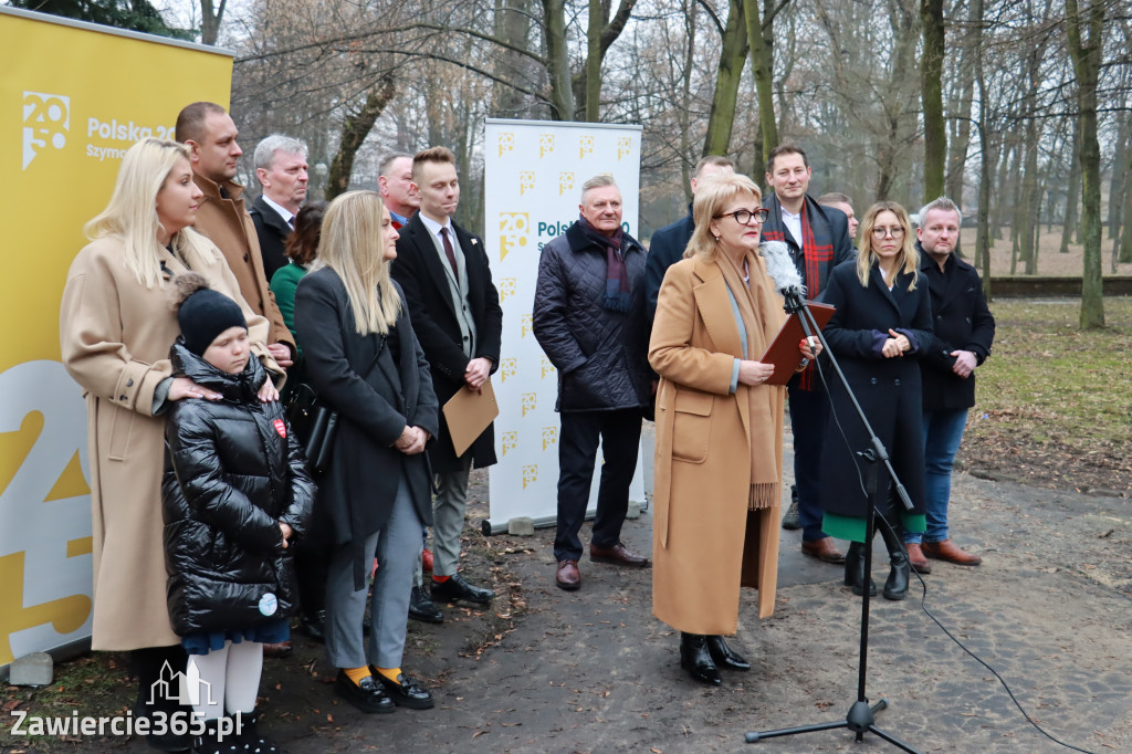 Fotrelacja - Konferencja partii Polska 2050 w Zawierciu