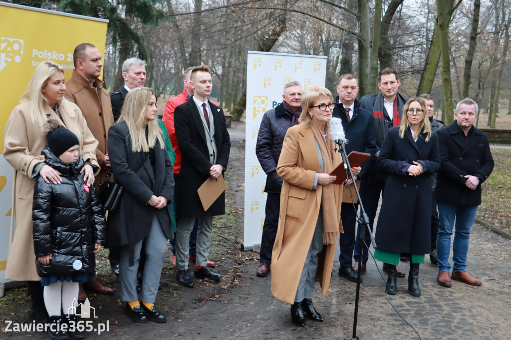 Fotrelacja - Konferencja partii Polska 2050 w Zawierciu