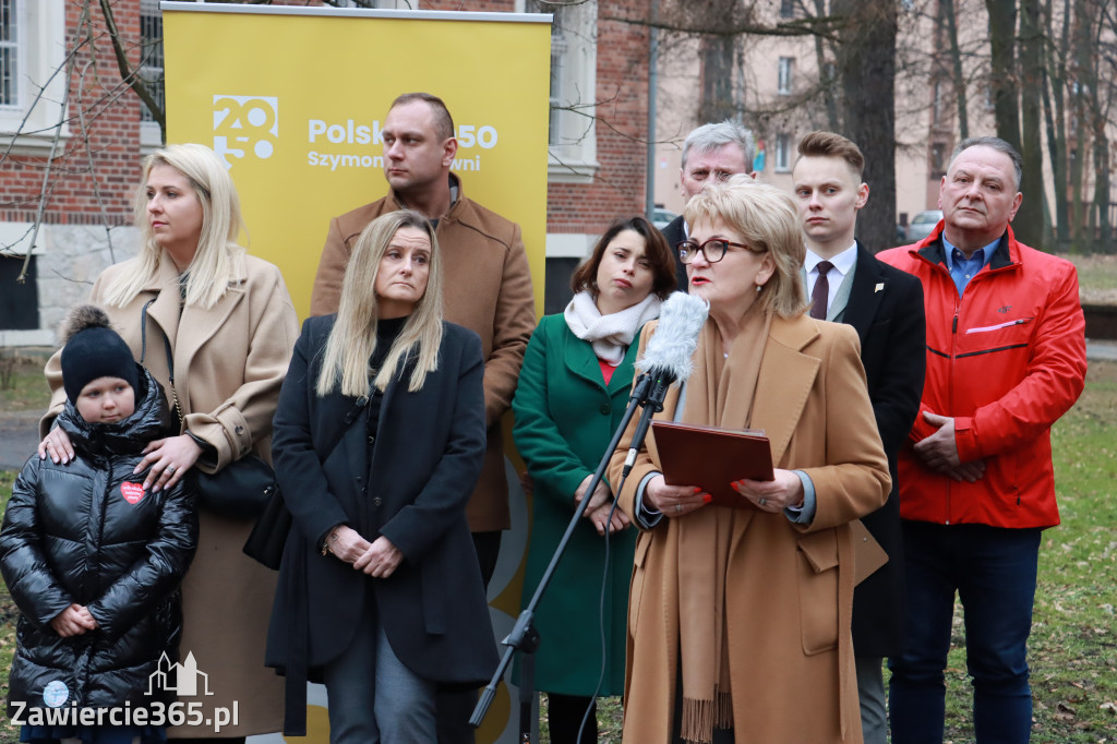 Fotrelacja - Konferencja partii Polska 2050 w Zawierciu