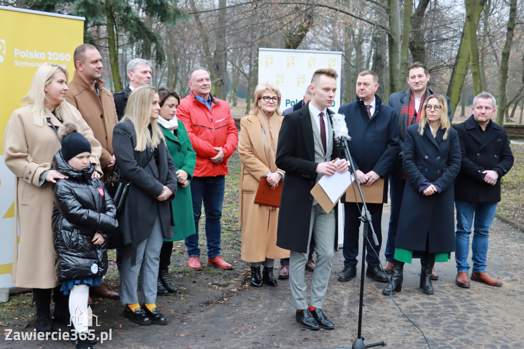 Fotrelacja - Konferencja partii Polska 2050 w Zawierciu