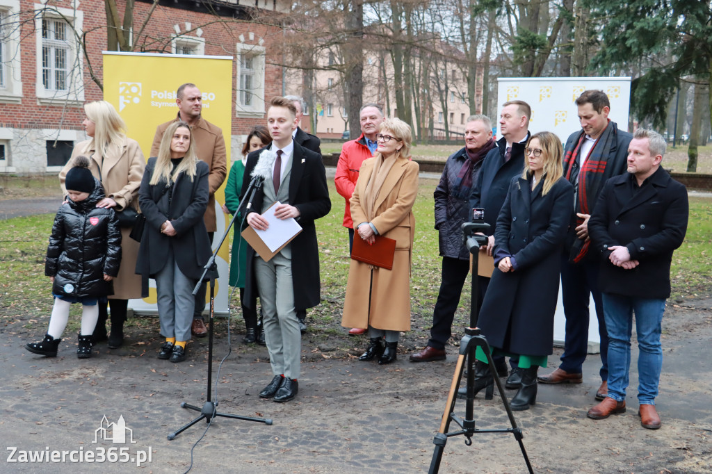 Fotrelacja - Konferencja partii Polska 2050 w Zawierciu