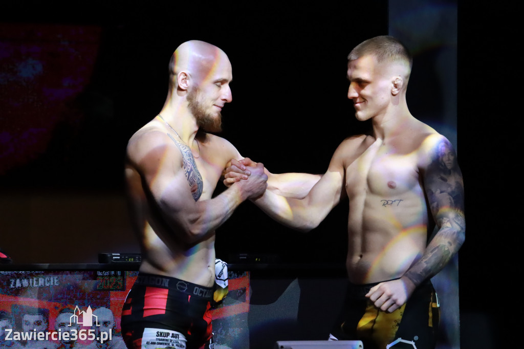 Fotorelacja - Ceremonia Ważenia Octagon Zawiercie