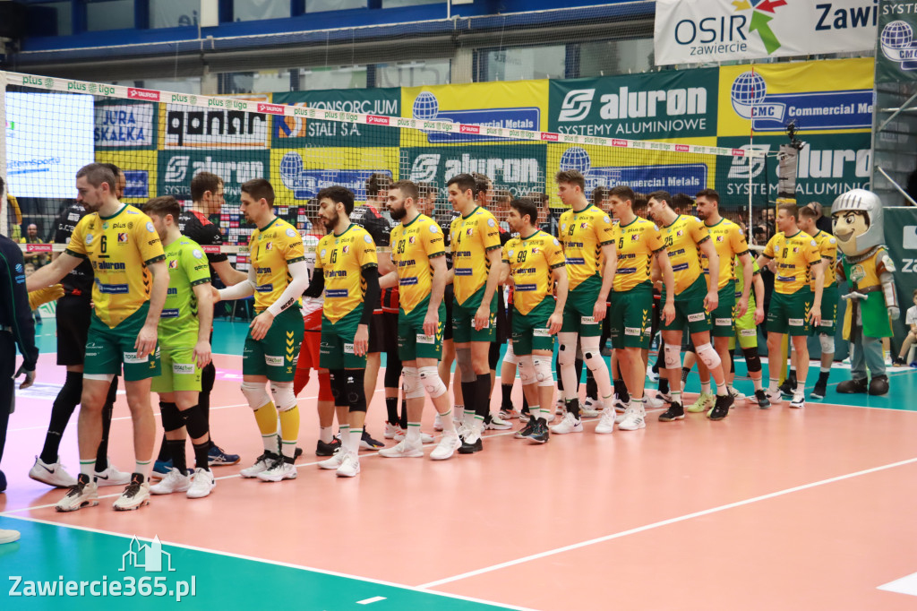 Rycerze nie dali szans Asseco Resovii Rzeszów i po zwycięstwie 3:0 awansowali na pozycję lidera