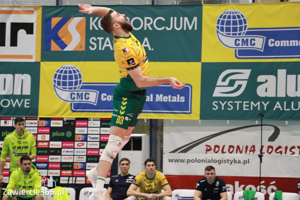 Rycerze nie dali szans Asseco Resovii Rzeszów i po zwycięstwie 3:0 awansowali na pozycję lidera