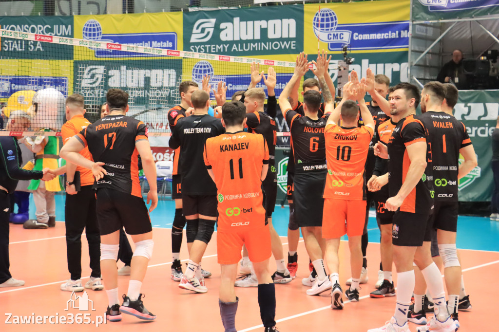 Fotorelacja: Aluron CMC Warta Zawiercie pokonała Barkom Każany Lwów 3:1