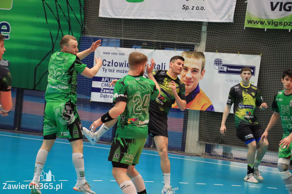 Wygrywamy: KS Viret CMC Zawiercie - Luxiona AZS UMCS Lublin 37 - 30!