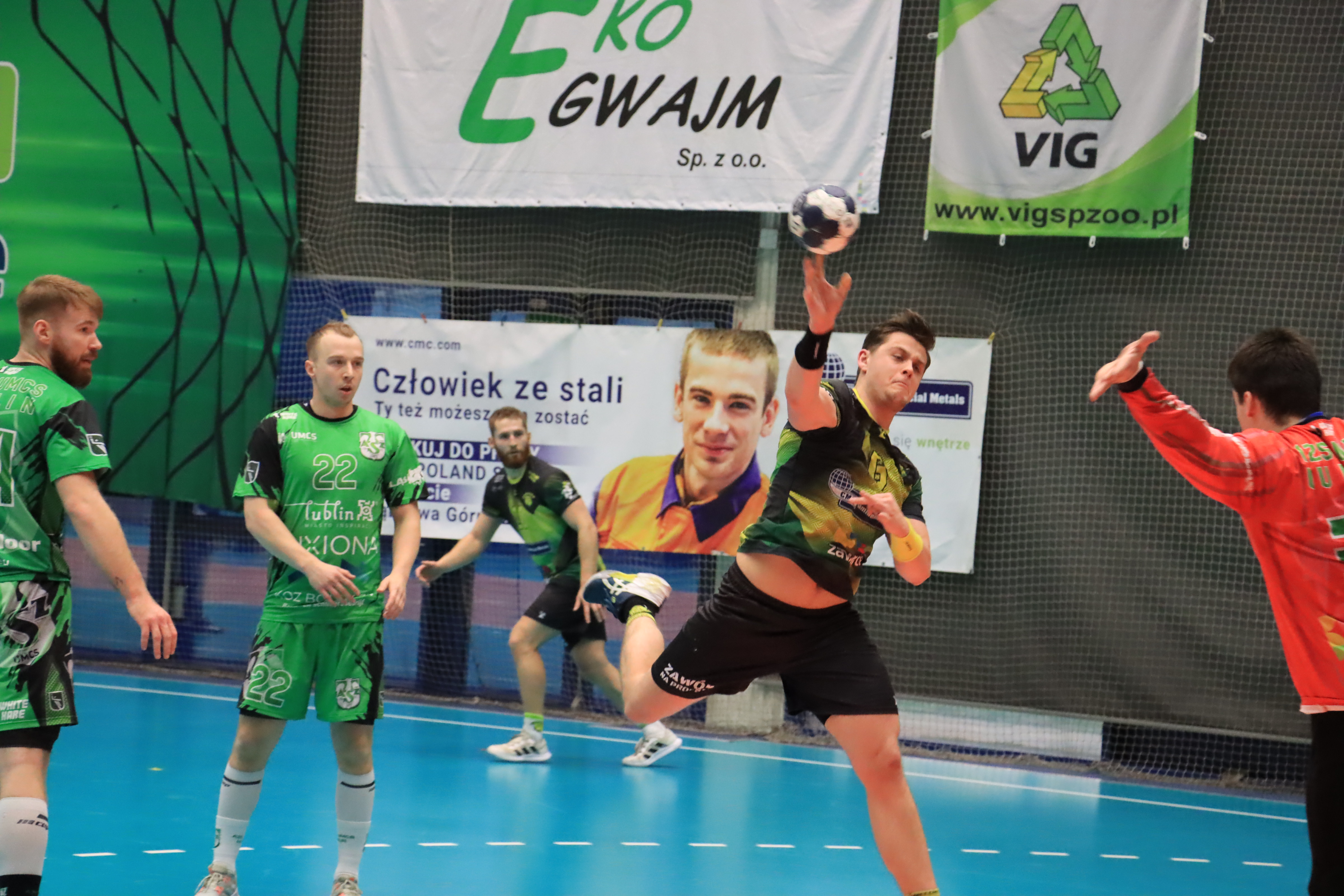 Wygrywamy: KS Viret CMC Zawiercie - Luxiona AZS UMCS Lublin 37 - 30!