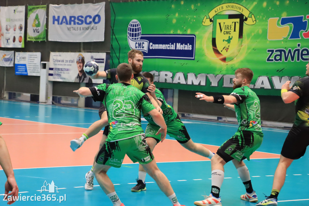 Wygrywamy: KS Viret CMC Zawiercie - Luxiona AZS UMCS Lublin 37 - 30!