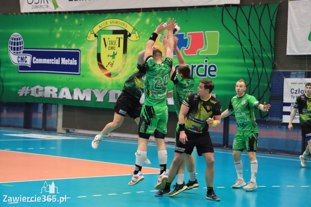 Wygrywamy: KS Viret CMC Zawiercie - Luxiona AZS UMCS Lublin 37 - 30!