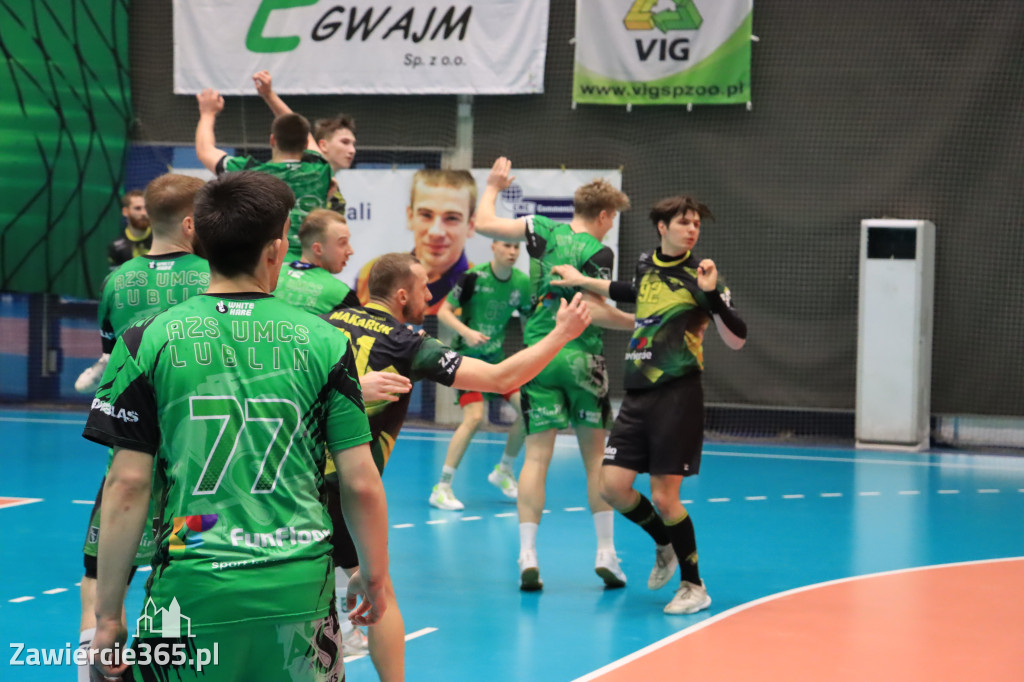Wygrywamy: KS Viret CMC Zawiercie - Luxiona AZS UMCS Lublin 37 - 30!