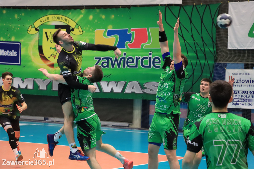Wygrywamy: KS Viret CMC Zawiercie - Luxiona AZS UMCS Lublin 37 - 30!