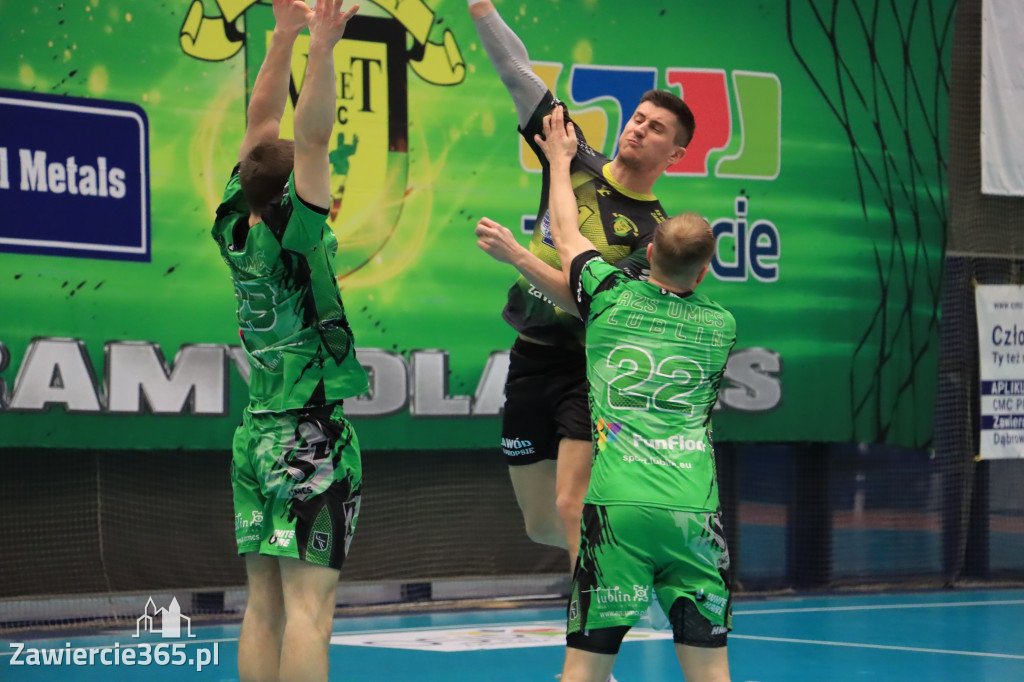 Wygrywamy: KS Viret CMC Zawiercie - Luxiona AZS UMCS Lublin 37 - 30!